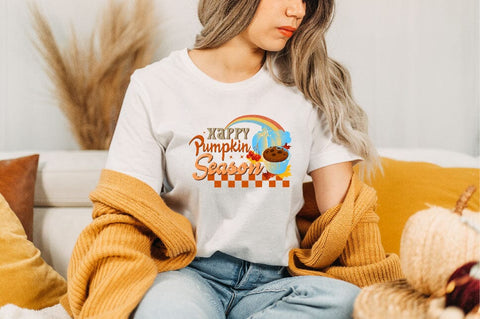 Happy pumpkin season Sublimation SVGArt 