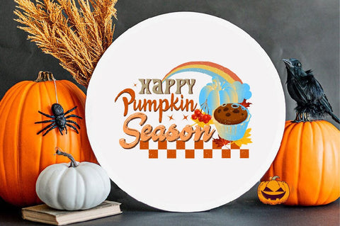 Happy pumpkin season Sublimation SVGArt 