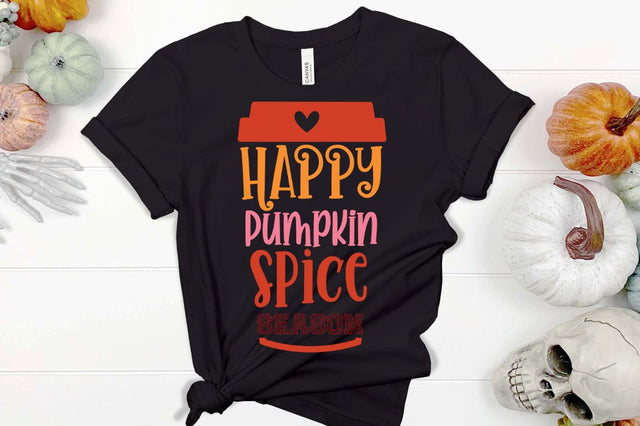 Happy Pumpkin spice season, Fall SVG SVG DESIGNISTIC 