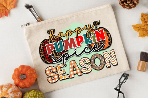 Happy pumpkin spice season Sublimation PNG, Sublimation Pumpkin Design Sublimation Regulrcrative 