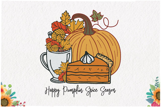 Happy Pumpkin Spice Season Sublimation Sublimation Jagonath Roy 