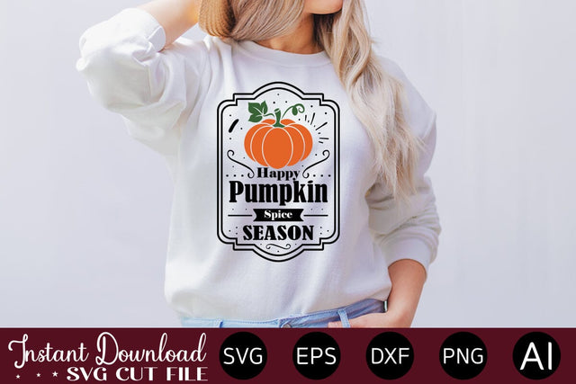 Happy Pumpkin Spice Season svg SVG designmaster24 