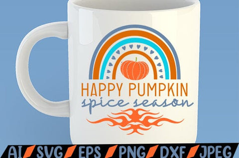 Happy Pumpkin spice season SVG SVG MStudio 