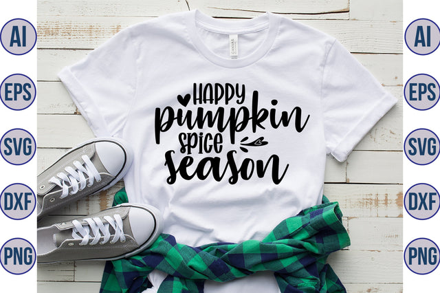 happy pumpkin spice season svg SVG orpitasn 