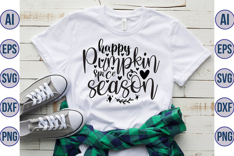 Happy Pumpkin Spice Season svg SVG orpitasn 