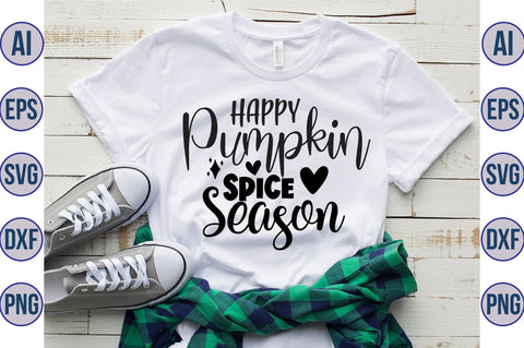 Happy Pumpkin Spice Season svg SVG orpitasn 