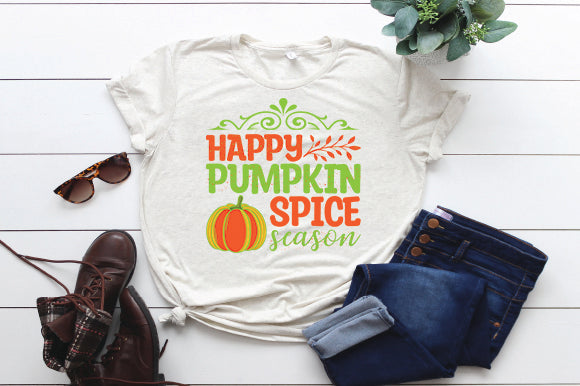 Happy pumpkin spice season SVG thesvgfactory 