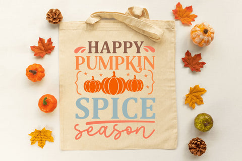 Happy pumpkin spice SVG Design SVG Regulrcrative 