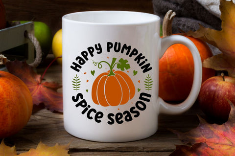 Happy pumpkin spice SVG SVG Regulrcrative 