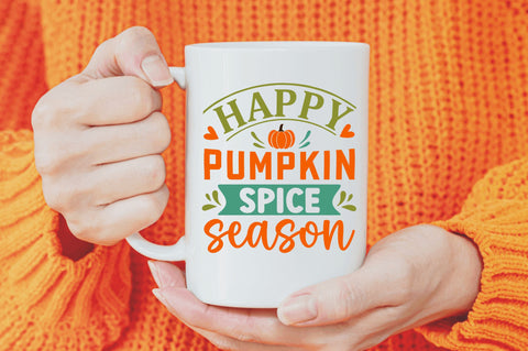 happy pumpkin spice svg SVG Regulrcrative 