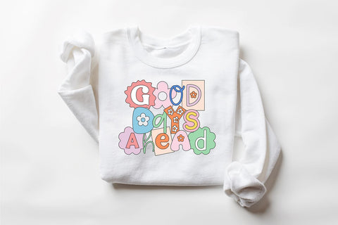 Happy Ransom Floral Boho Cut Out Font Font Blush Font Co. 