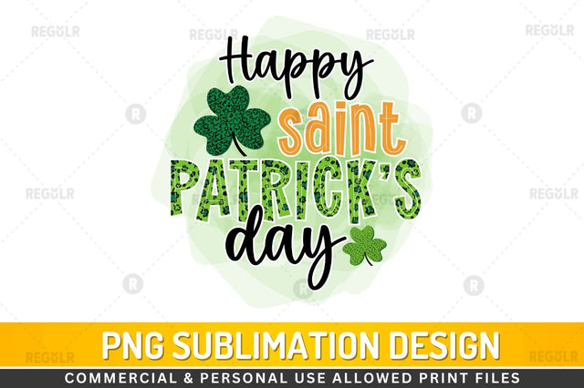 Happy saint patrick's day Sublimation PNG Sublimation Regulrcrative 