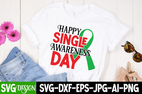 Happy Single Awareness Day SVG Cut File SVG BlackCatsMedia 