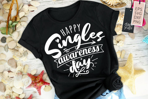 Happy Singles Awareness Day SVG dapiyupi store 