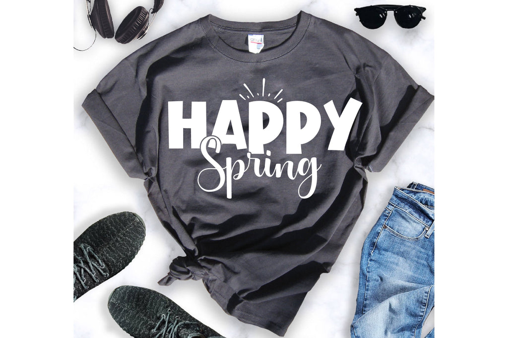 Happy Spring svg - So Fontsy