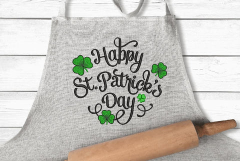 Happy St. Patrick Day Machine Embroidery Design Embroidery/Applique DESIGNS Angie 
