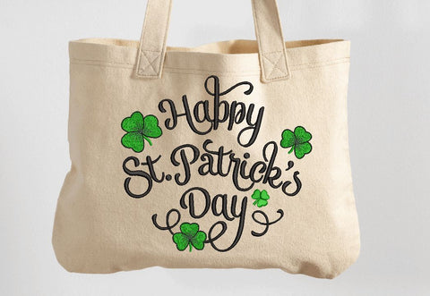 Happy St. Patrick Day Machine Embroidery Design Embroidery/Applique DESIGNS Angie 