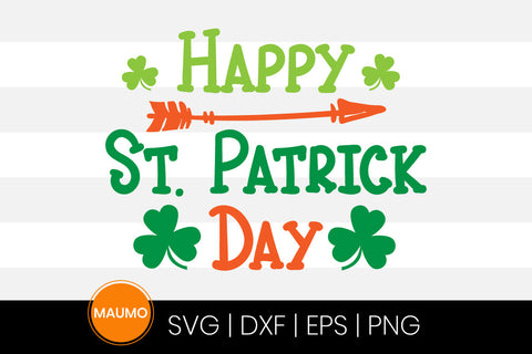 Happy St Patrick day svg quote SVG Maumo Designs 