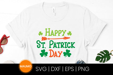 Happy St Patrick day svg quote SVG Maumo Designs 