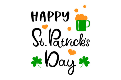 Happy St Patricks Day Quote SVG, Patricks Day SVG SVG Olga Terlyanskaya 