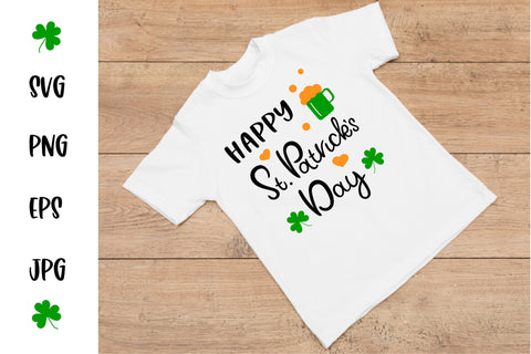 Happy St Patricks Day Quote SVG, Patricks Day SVG SVG Olga Terlyanskaya 
