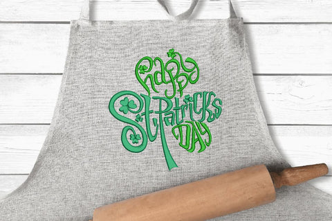 Happy St Patrick's Day Shamrock Machine Embroidery Embroidery/Applique DESIGNS Canada Embroidery 