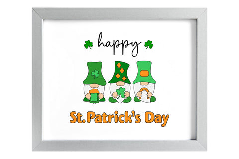 Happy St Patricks Day. St Patricks Gnome SVG SVG Olga Terlyanskaya 