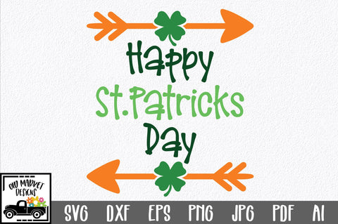 Happy St. Patricks Day SVG Cut File SVG Old Market 