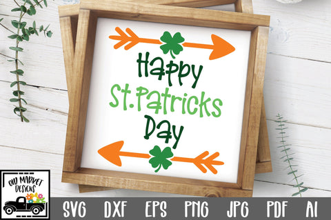 Happy St. Patricks Day SVG Cut File SVG Old Market 
