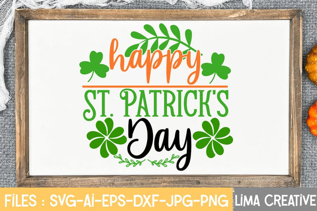 Happy St. Patrick's Day SVG Cute File SVG Insomnia Std 