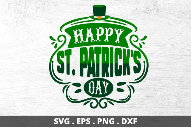 Happy st. patrick's day SVG Designangry 