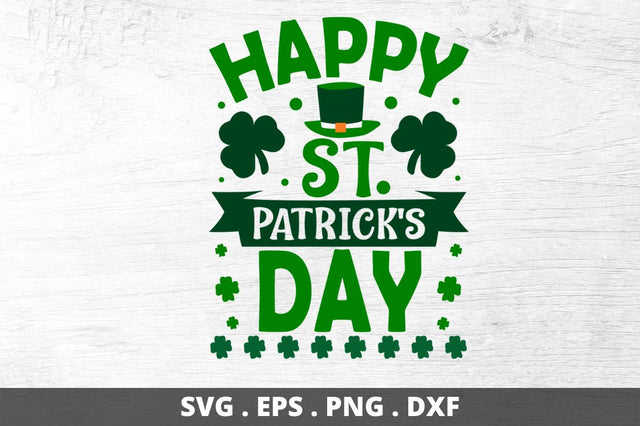 Happy st. patrick's day SVG Designangry 