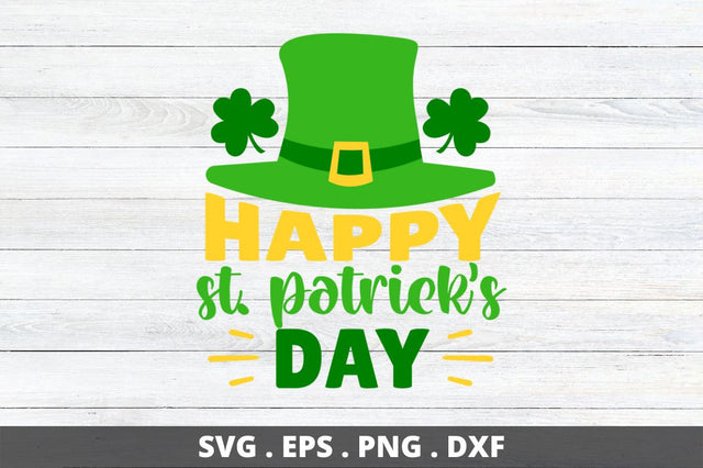 Happy st. patrick's day SVG Designangry 