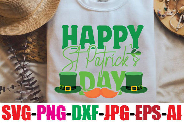 Happy St Patricks Day SVG MStudio 