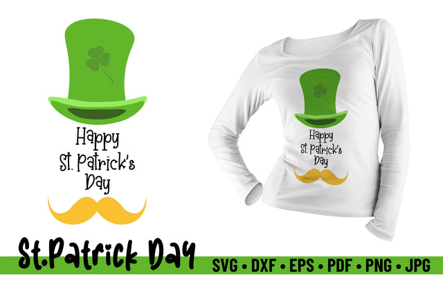 Happy St. Patrick's Day SVG, Patrick's Day Design, Cut File SVG Niia Store 