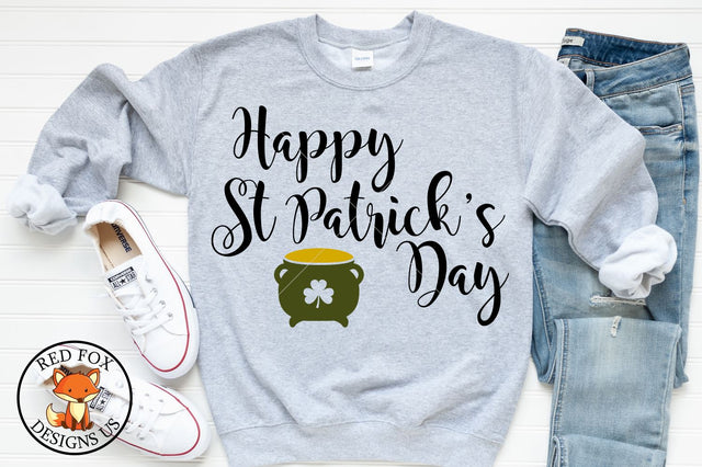Happy St Patrick's Day SVG | St Patrick's Day | SVG PNG DXF SVG RedFoxDesignsUS 