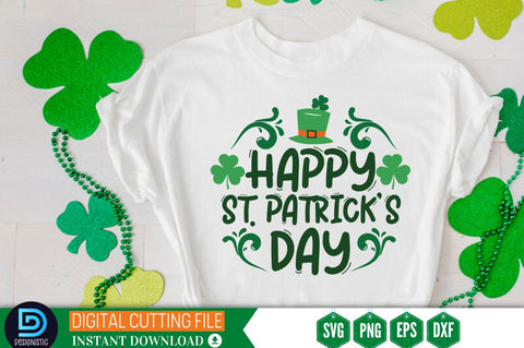 Happy st. patrick's day SVG SVG DESIGNISTIC 