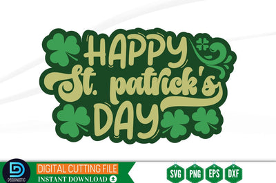 Happy st. patrick's day SVG SVG DESIGNISTIC 