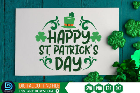 Happy st. patrick's day SVG SVG DESIGNISTIC 