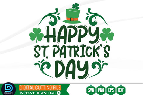 Happy st. patrick's day SVG SVG DESIGNISTIC 