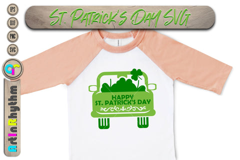 Happy St. Patrick's day svg truck SVG Artinrhythm shop 