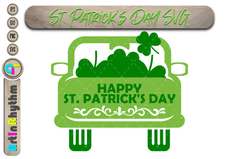 Happy St. Patrick's day svg truck SVG Artinrhythm shop 