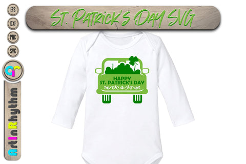 Happy St. Patrick's day svg truck SVG Artinrhythm shop 