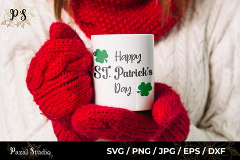 Happy ST. Patrick's Day Vector SVG Cut File SVG Pazal Studio 