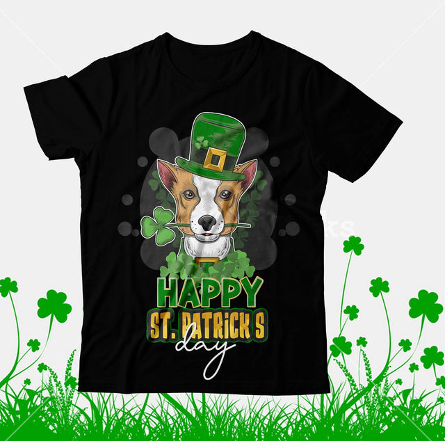 Happy St.Patrick s Day SVG Cut File, Happy St.Patrick s Day Sublimation PNG , St.Patrick's Day SVG Design SVG BlackCatsMedia 
