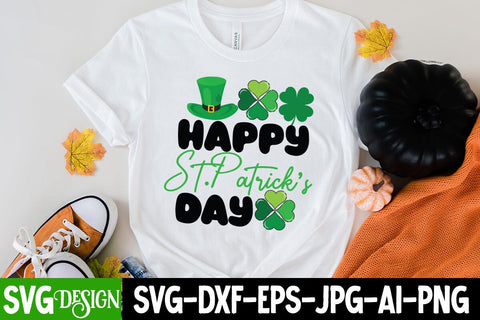 Happy St.Patrick s Day SVG Cut File SVG BlackCatsMedia 
