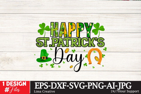 Happy St.PAtrick's Day Sublimation PNG SVG Insomnia Std 