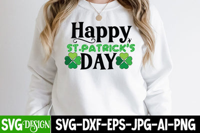 Happy St.Patrick's Day SVG Cut File, my 1st Patrick's Day SVG Cut File, my 1st Patrick's Day SVG Design, St.Patrick's Sublimation PNG, St.Patrick's Flag SVG Cut File, St.Patrick's Clipart PNG SVG BlackCatsMedia 