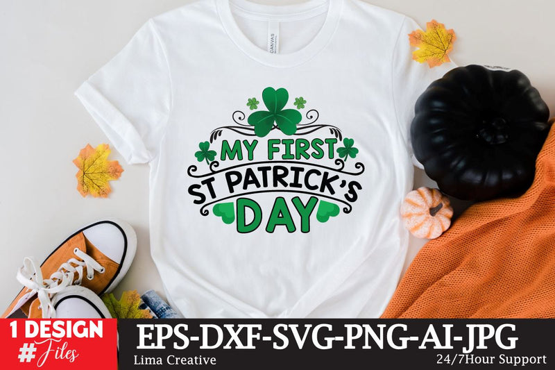 Happy St.Patricks Day SVG Cute File SVG Insomnia Std 