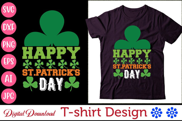 Happy St.patrick's Day SVG Newmockups 